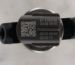 Injector Solenoid Valve Shell Engraving